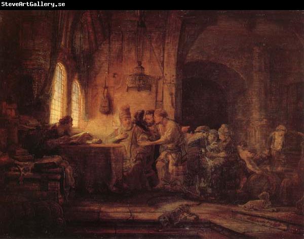 REMBRANDT Harmenszoon van Rijn The Parable of the Laborers in the Vineard
